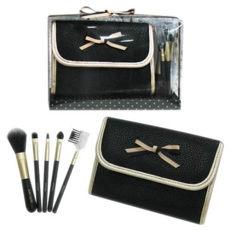 7620BS/PS 5-pc make up brush w/ bag set