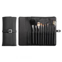 PF0098-10P 10-pc make-up brush set w/ cosmetic bag