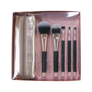 8320 5-pc make up brush w/ bag set