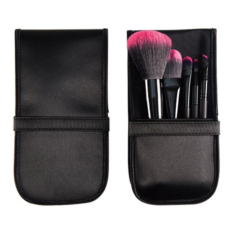 PF0163 5-pc make up brush set w/ pouch